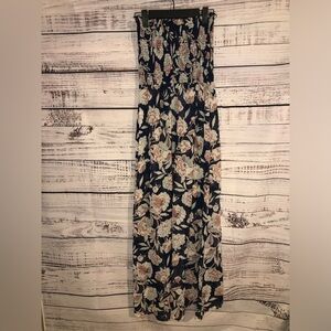 VENUS Blue Pleated Maxi Slip Top size XS NWOT